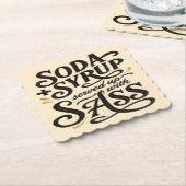 Dirty Soda Sass Onderzetter (Gebogen)