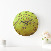 Dirty Softball Name Team Number Ball Grote Klok (Huis)
