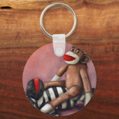 Dirty Sokken 3 die vuil spelen Sleutelhanger (Voorkant)