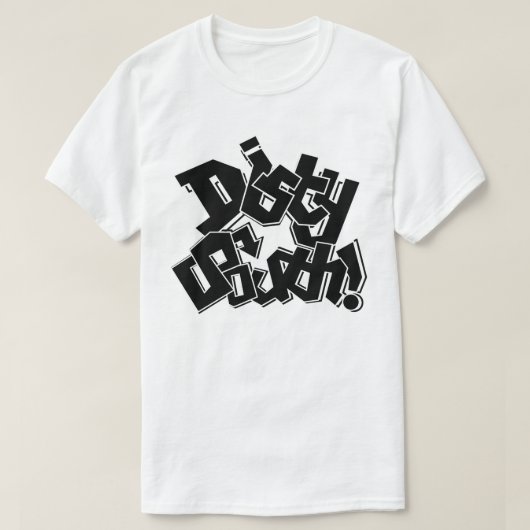 Dirty South koning van de hiphop T-shirt (Design voorkant)