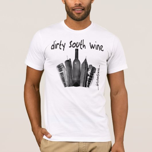 Dirty South Wine Logo (Chicken) T-shirt (Voorkant)