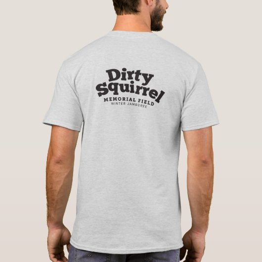 Dirty Squirrel Limited T-shirt (Achterkant)