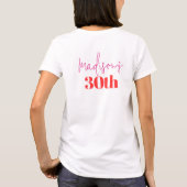Dirty Thirty Crew T-Shirt voor 30ste verjaardagsfe (Achterkant)
