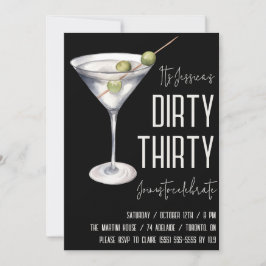 Dirty Thirty, Dirty Martini, 30e verjaardag Kaart