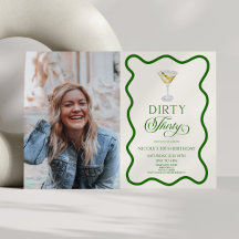 Dirty Thirty Martini 30ste verjaardagsfeestje