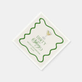 Dirty Thirty Martini verjaardagsfeestje Servet (Hoek)