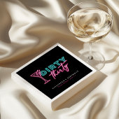 Dirty Thirty Neon Blauw & Roze 30ste Verjaardag Servet