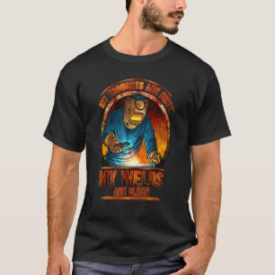 DIRTY THOUGHTS CLEAN WELDS Welders Welding Hoodie T-shirt