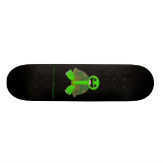 Dirty Turtle Logo, zwart Persoonlijk Skateboard