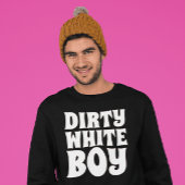 DIRTY WHITE BOY MANNEN  T-SHIRT