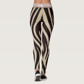 "DIRTY ZEBRA" – ACTIVEWEAR-LEGGINGS LEGGINGS (Achterkant)