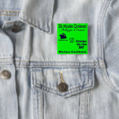dis boards pin13B Vierkante Button 5,1 Cm (In situ)