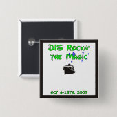 dis boards pin14 - pas deze aan! vierkante button 5,1 cm (Voorkant /achterkant)