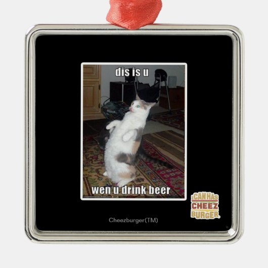 dis is u metalen ornament (Voorkant)