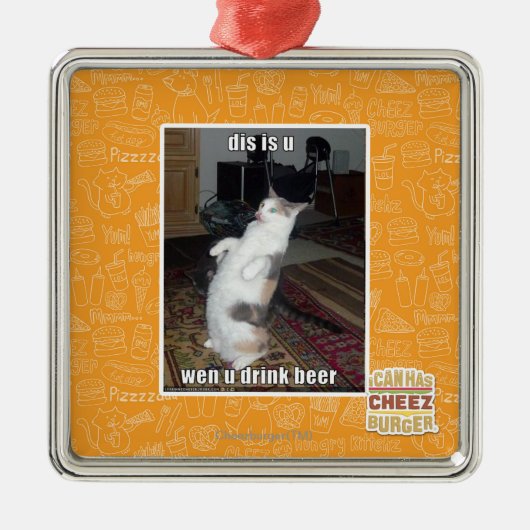 dis is u metalen ornament (Voorkant)