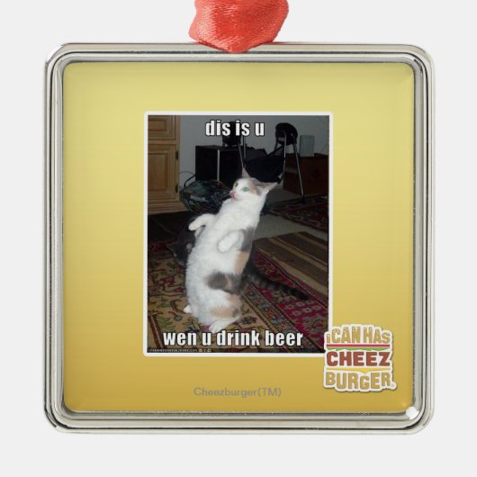dis is u metalen ornament (Voorkant)