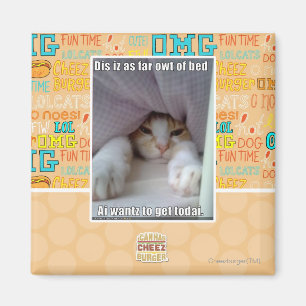 Dis is zo ver weg van bed. magneet