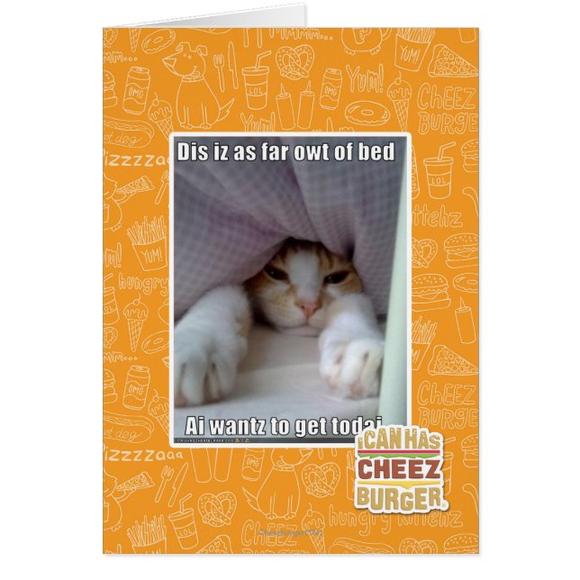 Dis iz tot aan bed... (Voorkant)