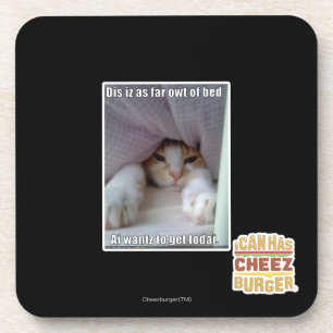 Dis iz tot aan bed... drankjes onderzetter