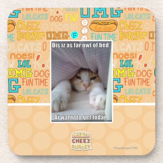 Dis iz tot aan bed... drankjes onderzetter (Voorkant)