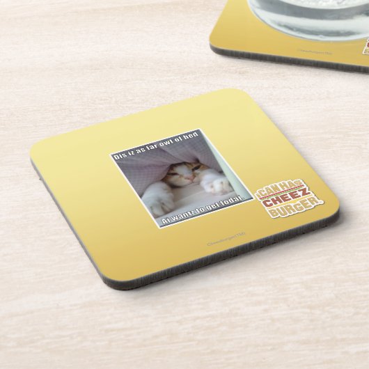 Dis iz tot aan bed... onderzetter (Linkerzijde)