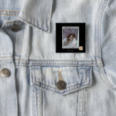 Dis iz tot aan bed... vierkante button 5,1 cm (In situ)