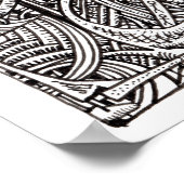 Dis-junctie, inkttekening poster (Hoek)