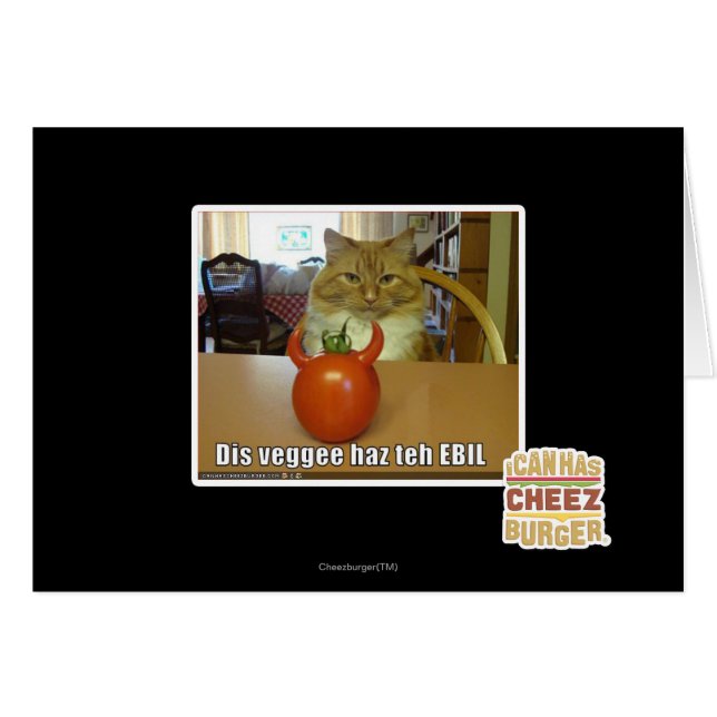 Dis veggee haz de EBIL (Voorkant Horizontaal)