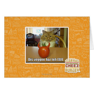 Dis veggee haz de EBIL