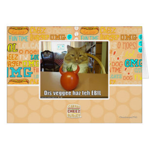 Dis veggee haz de EBIL