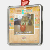 Dis veggee haz de EBIL Metalen Ornament (Links)