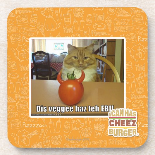 Dis veggee haz de EBIL Onderzetter (Voorkant)