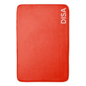 Disa Red-kleurnaam Badmat (Voorkant Verticaal)