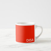 Disa Red-kleurnaam Espresso Kop (Rechts)