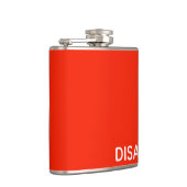 Disa Red-kleurnaam Heupfles (Rechts)