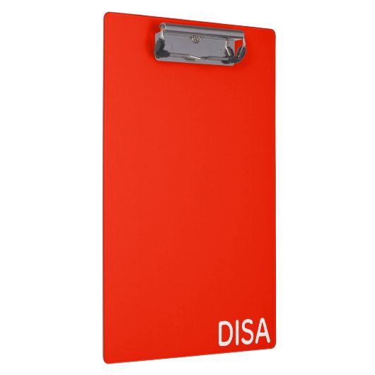 Disa Red-kleurnaam Klembord (Rechts)