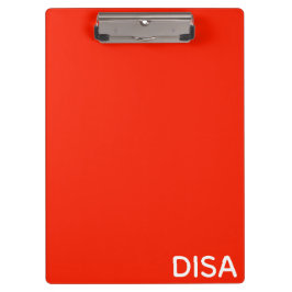 Disa Red-kleurnaam Klembord