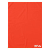 Disa Red-kleurnaam Tafelkleed (Voorkant)