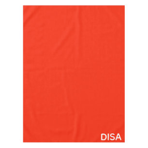 Disa Red-kleurnaam Tafelkleed