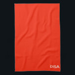Disa Red-kleurnaam Theedoek<br><div class="desc">Disa Red-kleurnaam</div>