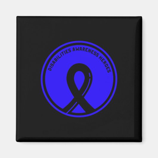 Disabilities Awareness helden voor Werelddag voor  Magneet (Voorkant)