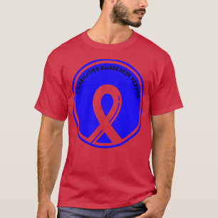 Disabilities Awareness helden voor Werelddag voor T-shirt