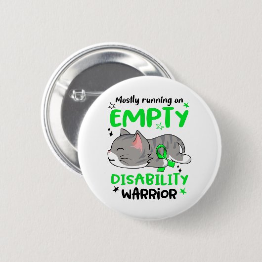 Disability Awareness Month Ribbon Gifts Ronde Button 5,7 Cm (Voorkant /achterkant)