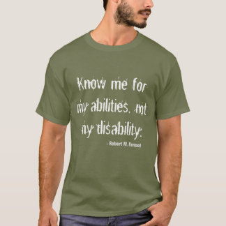Disability Awareness T shirt