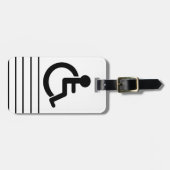 Disability Disabled Symbol Bagagelabel (Voorkant horizontaal)