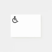 Disability Disabled Symbol Post-it® Notes (Voorkant)