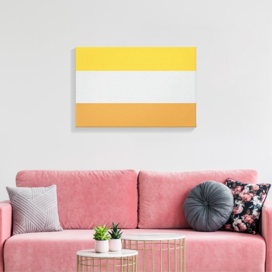 Disability Flag Canvas Afdruk (Insitu (Woonkamer))