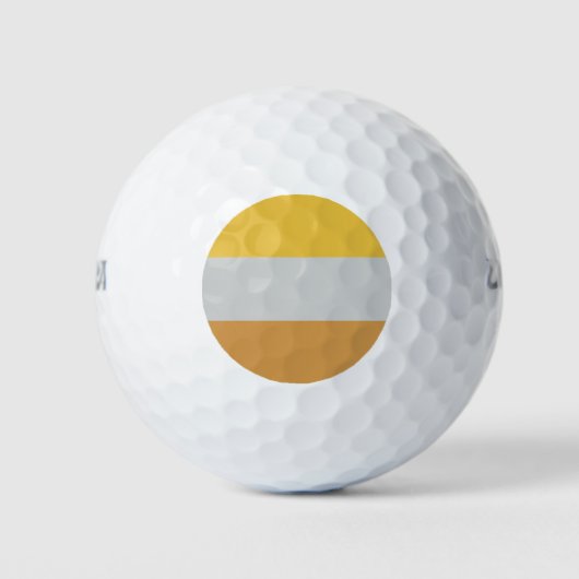 Disability Flag Golfballen (Voorkant)