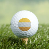 Disability Flag Golfballen (Insitu Shirt)