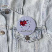 Disability Month Ik ben niet gebroken Ronde Button 7,6 Cm (In situ)